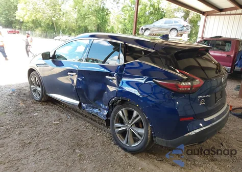 2019 Nissan Murano Platinum из США, поврежденный, VIN 5N1AZ2MS3KN112519